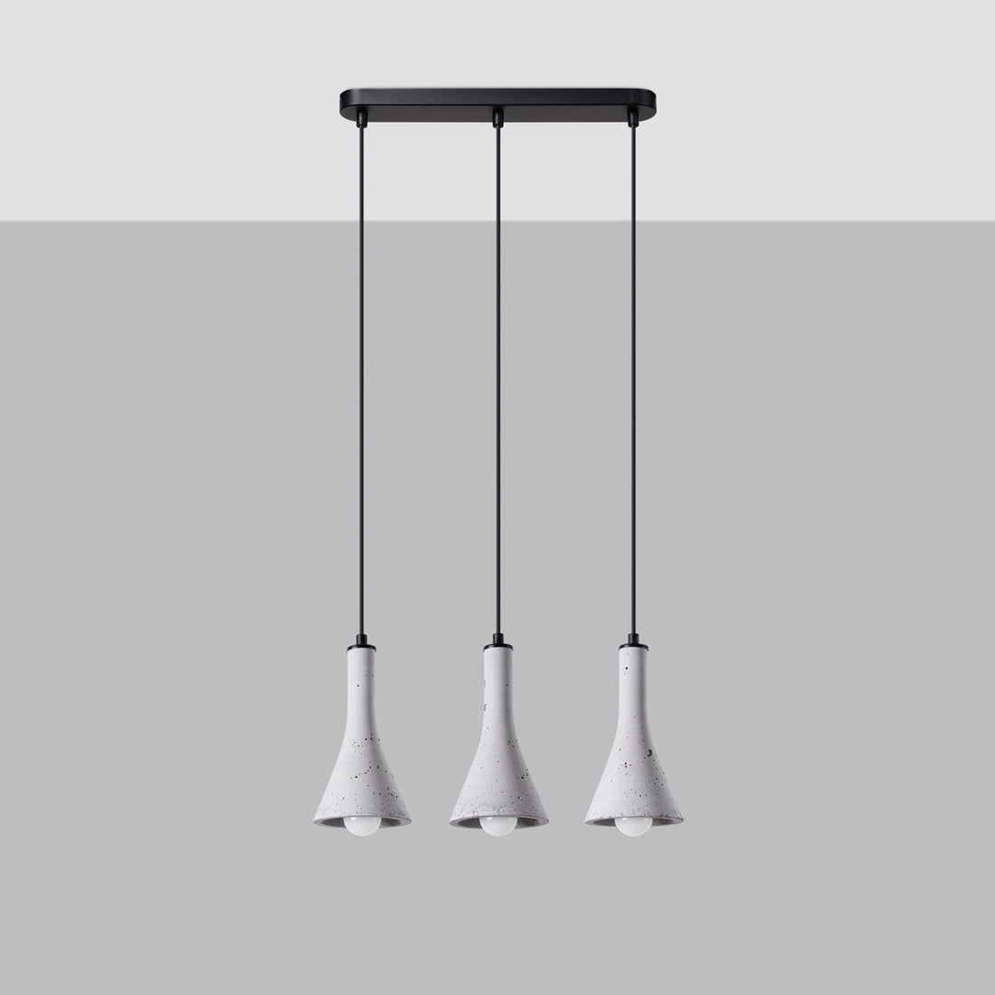 Hängeleuchte REA 3L Beton