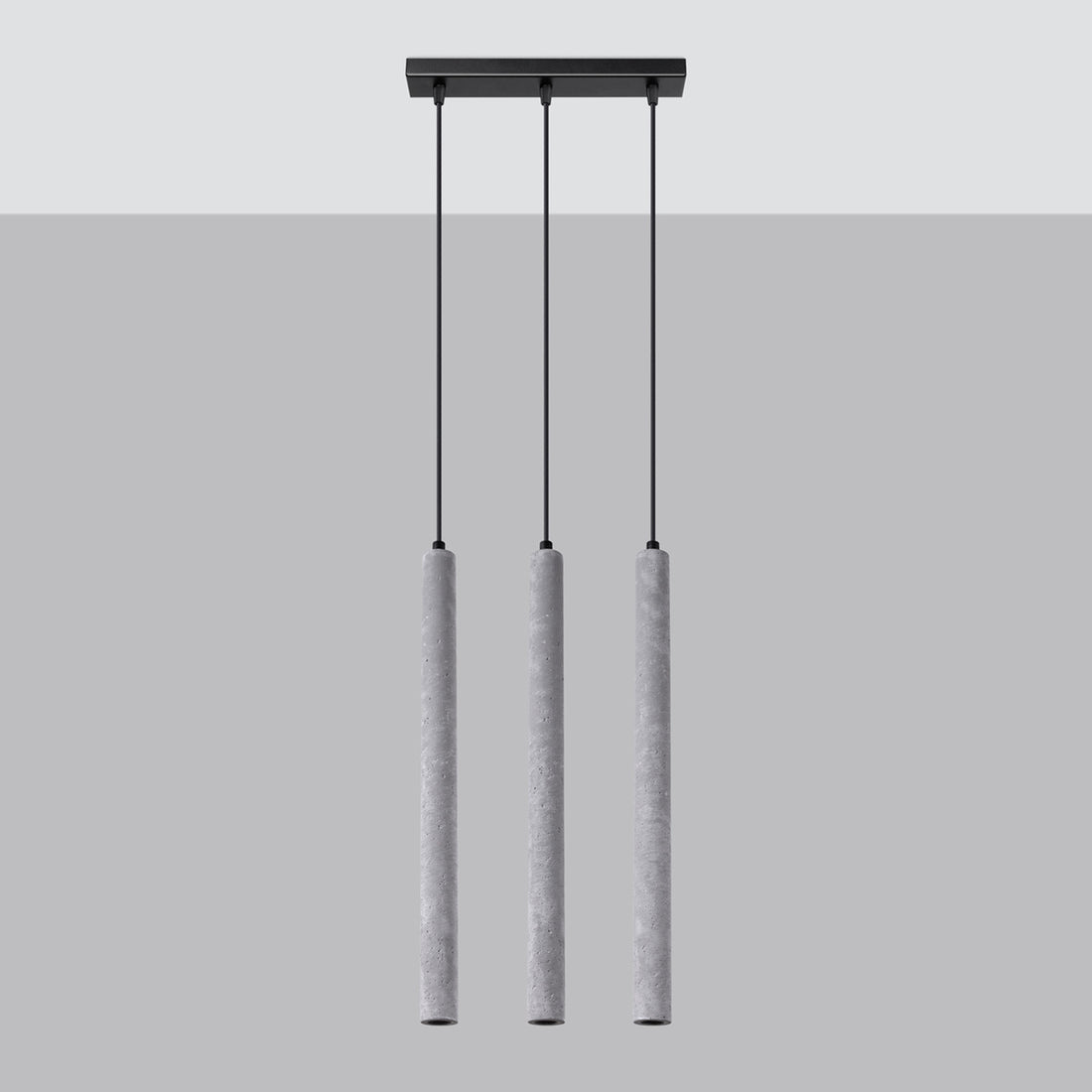 Hängeleuchte PASTELO 3L Beton