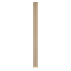 Plafonnier Tecno beige, P 80 cm