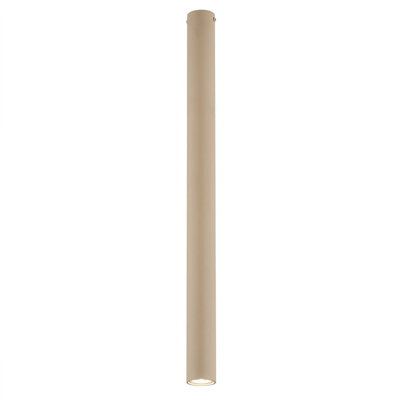 Plafonnier Tecno beige, P 80 cm