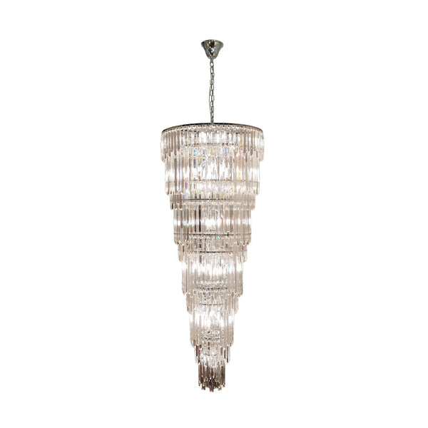Suspension luminaire | Luxe Chromée