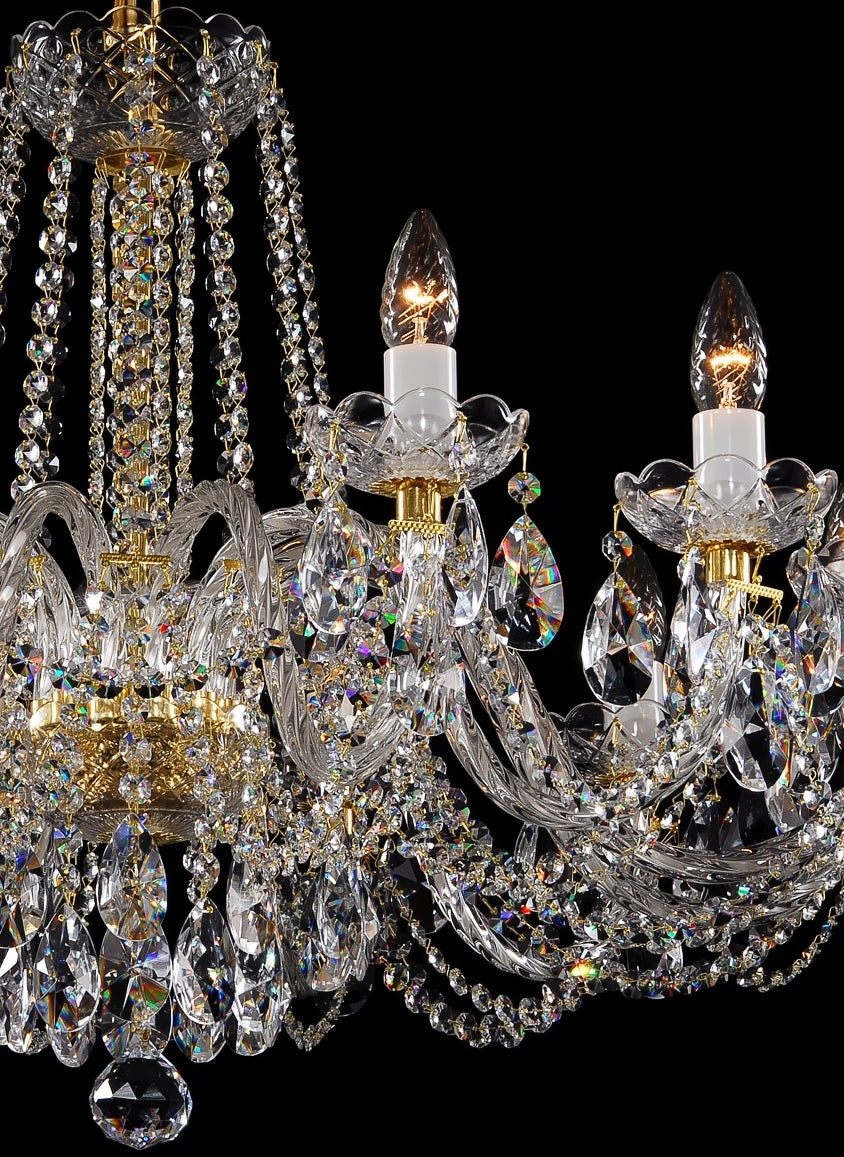 Lustre en cristal LLCH12NBN