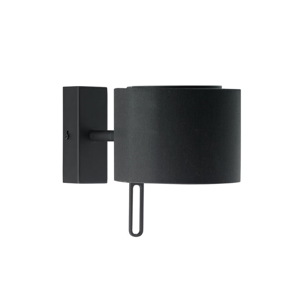 Applique murale 58151080 en laiton, noir, hauteur 17 cm