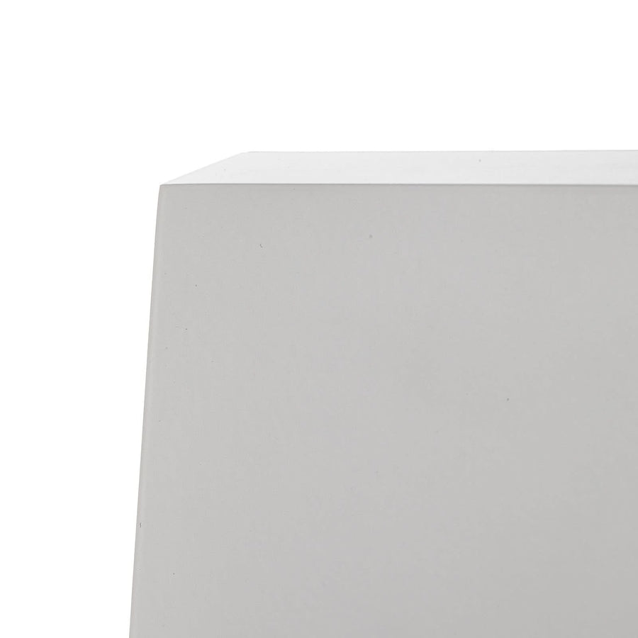 Applique murale LED 78047 en verre, blanc, hauteur 10 cm