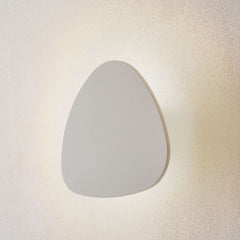 Applique murale LED Tria 02 en aluminium, blanc, hauteur 19 cm