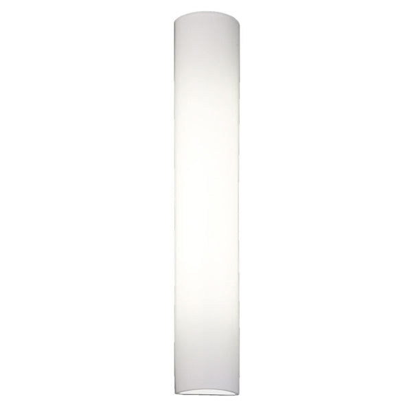 Applique murale LED Cromo en verre, blanc, hauteur 54 cm