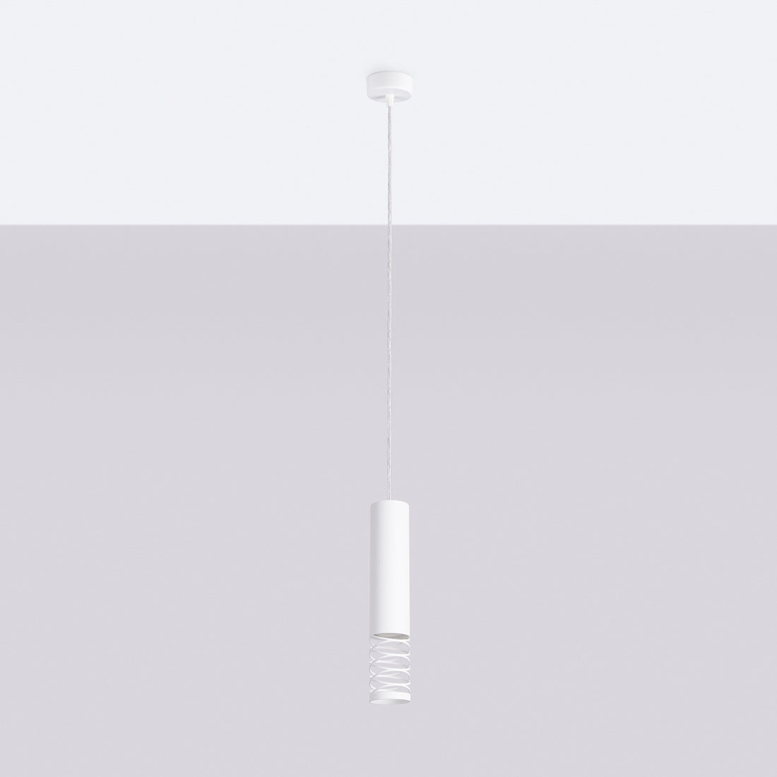 Lampe suspendue LAMI 1 blanc