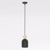 Suspension Mesi noire, bois