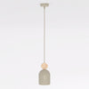 Suspension Mesi beige, bois