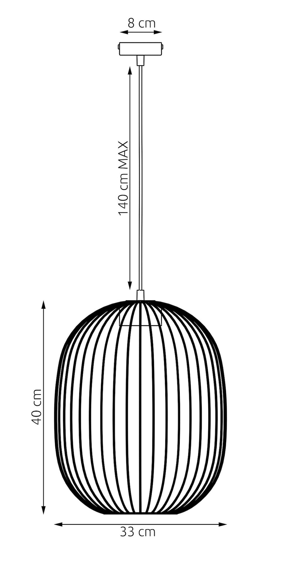 Suspension Mantra beige