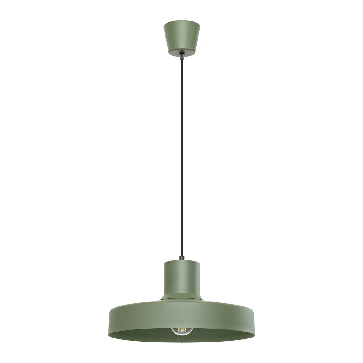 Lampe suspendue BILO Vert olive