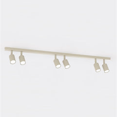 Plafonnier Flash 6 lumières beige