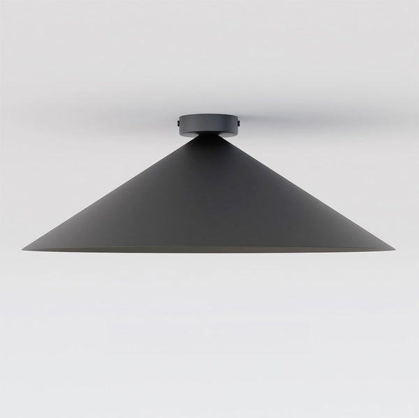Luminaire plafonnier | Mono Noir H 50 cm