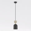 Suspension Gaudi noire et beige