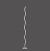 Lampadaire Wave acier