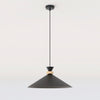 Suspension Olivo noire, H 40 cm