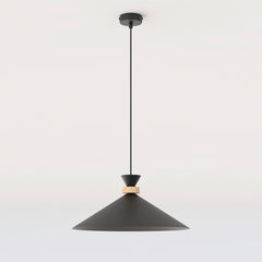 Suspension Olivo noire, H 40 cm