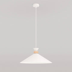 Suspension Olivo blanche, H 40 cm