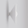 Applique murale Mono blanche, verre blanc, H 40 cm