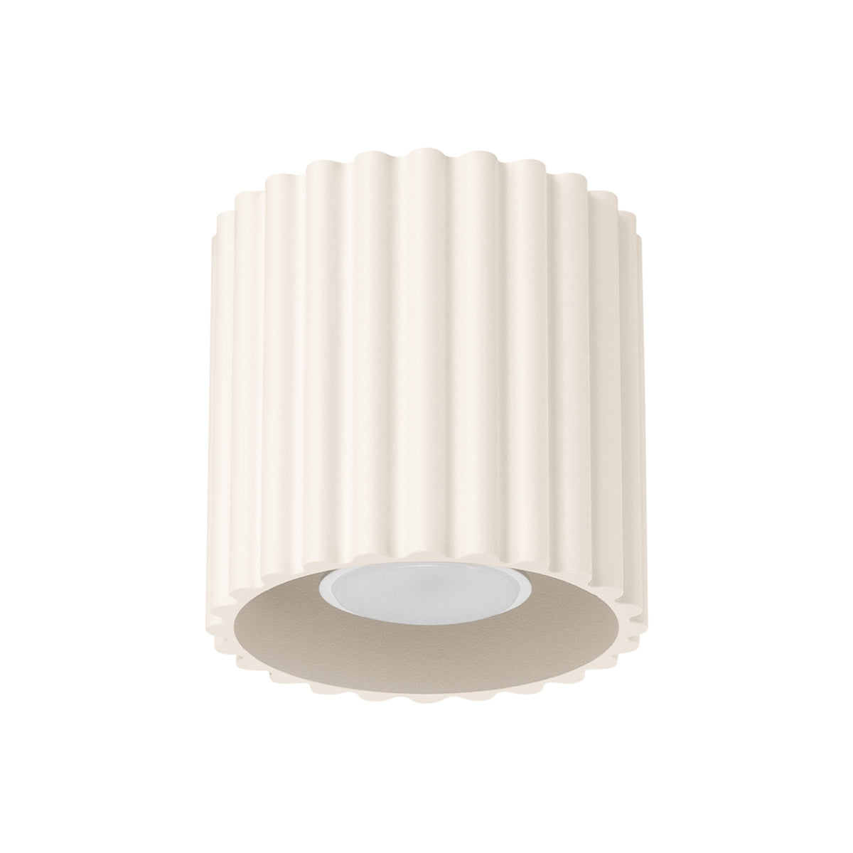 Plafonnier AURA 1 GU10 Beige