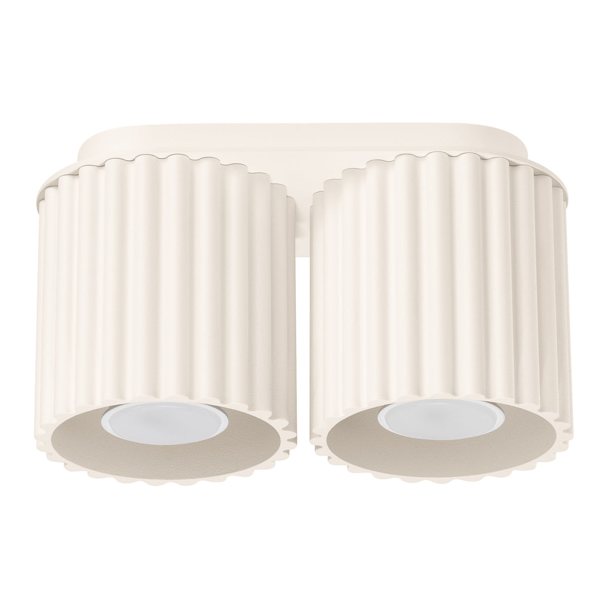 Plafonnier AURA 2 GU10 Beige