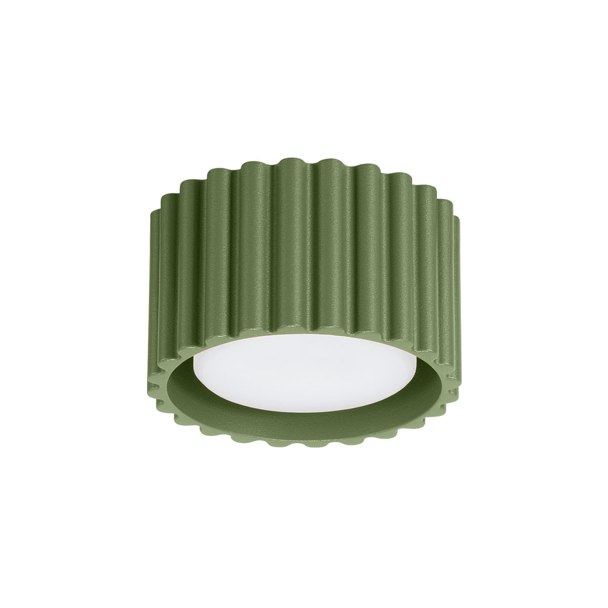 Plafonnier AURA 1 GX53 Vert olive