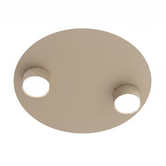 Plafonnier Bolx 2 lumières beige