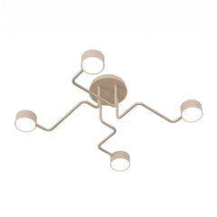 Plafonnier Kurage 4 lumières beige