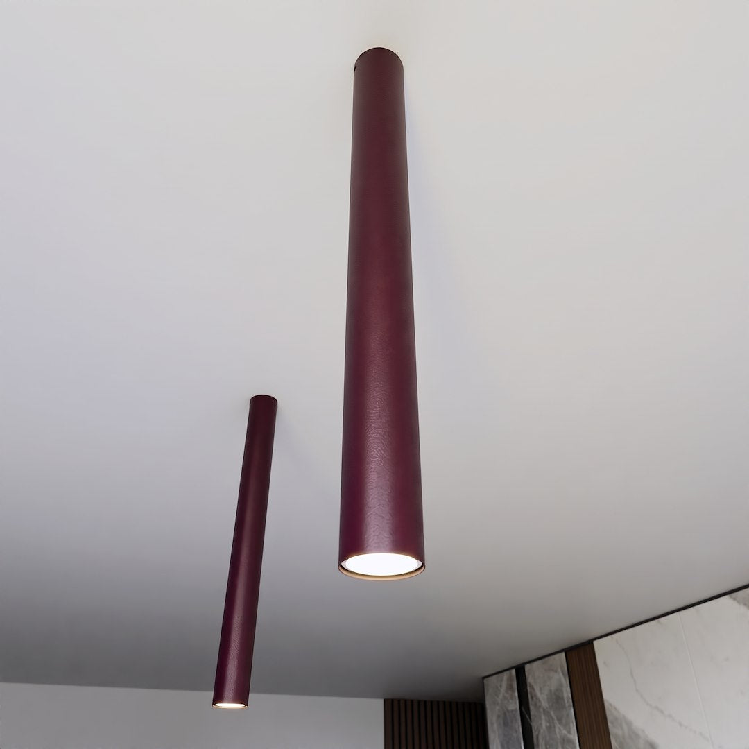 Plafonnier Tecno beige, P 60 cm