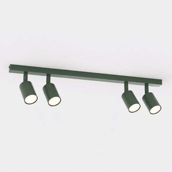 Plafonnier Flash 4 lumières vert