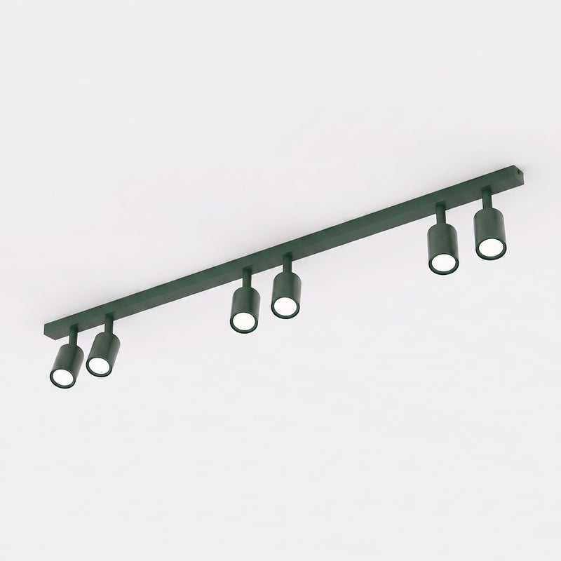 Plafonnier Flash 6 lumières vert