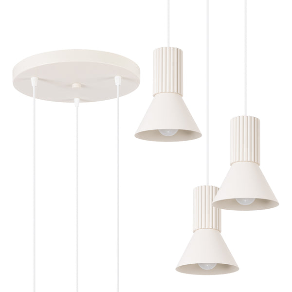 Lampe suspendue ESTRIA 3P