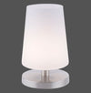 Lampe à poser Sonja acier, verre