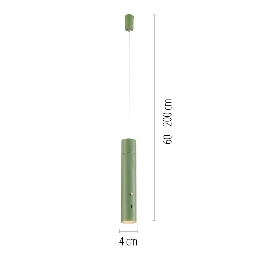 Suspension Attach verte clair