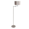 Stehlampe Bella silberfarben