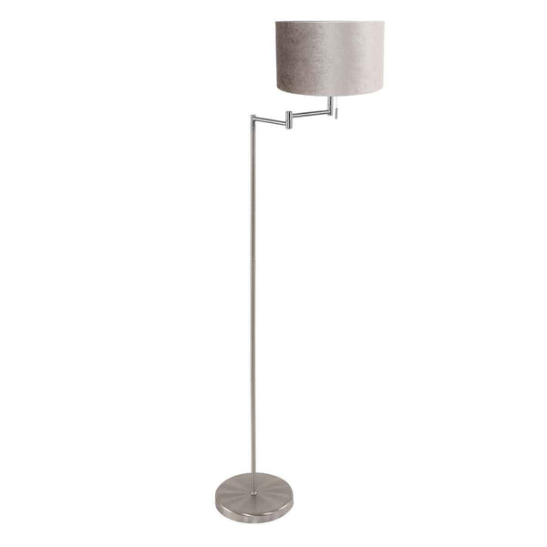 Stehlampe Bella silberfarben