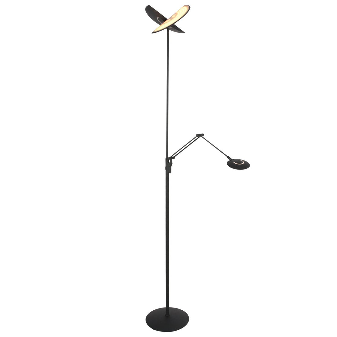 Stehlampe Zenith2 schwarz