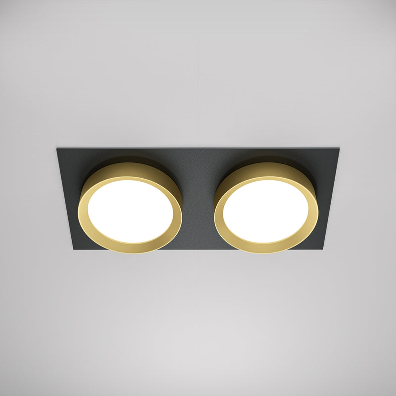 Schwarzer Spot Hoop