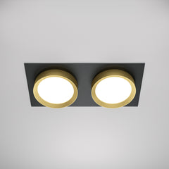 Schwarzer Spot Hoop