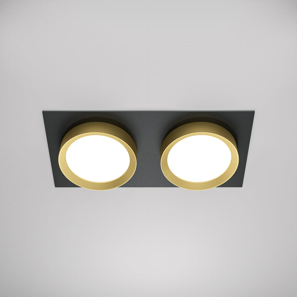 Schwarzer Spot Hoop