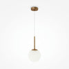 Basic form Pendelleuchte goldfarben