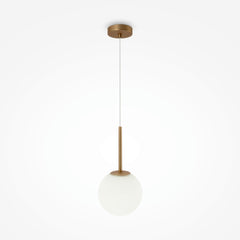 Basic form Pendelleuchte goldfarben