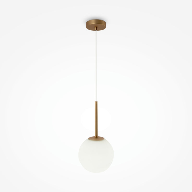 Basic form Pendelleuchte goldfarben