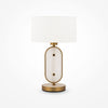Marmo Nachttischlampe goldfarben