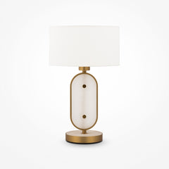 Marmo Nachttischlampe goldfarben