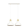 Suspension Ibor 2 lumières blanche