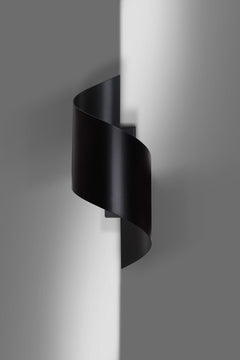 Wandleuchte Spiner schwarz