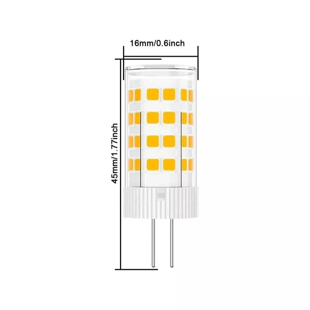 2 leistungsstarke G4 LED-Lampen Warmweiß | Lichtwärme