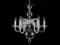 Kronleuchter aus transparentem Glas LW513060100G