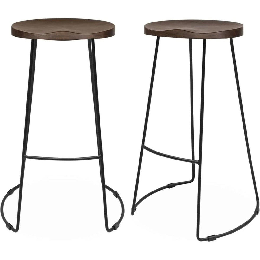 2 Barhocker Mangoholz | Flot